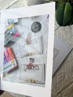 ورق لامع انكجيت 240 جرام 25 ورقة