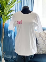 تيشيرت طباعة شعار سرطان الثدي