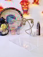 اكريلك شنطة شفاف