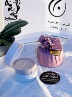 توزيعات علب اكسسوار دائرية أنيقة