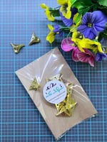 درزن قواعد زوايا ذهبي برأس مثلث