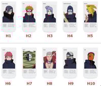 اكريليك اكاتسكي ناروتو