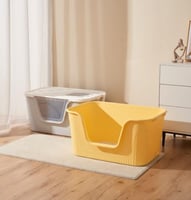 صندوق فضلات للقطط مع غطاء كبير 78*54*41cm