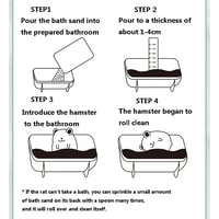 رمل استحمام للهامستر 500g