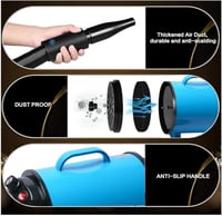 مجفف واستشوار للشعر و مكنسة