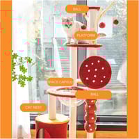 شجرة الدعسوقة 58x50x130cm