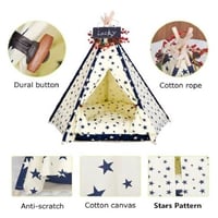 خيمة للقطط والكلاب وبيت مع سبورة