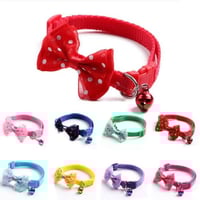 فيونكة منقطة مع جرس