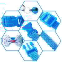 فيونكة منقطة مع جرس