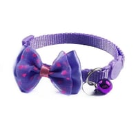 فيونكة منقطة مع جرس