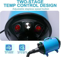 مجفف واستشوار للشعر و مكنسة