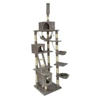 cat tree برج القطط بطول المترين ونصف 255x60x60cm