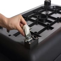 قفص تنقل ضخم للكلاب بكفرات