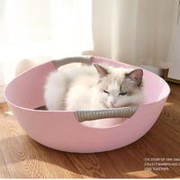 cat house وسادة كهف السلاحف الناعمة