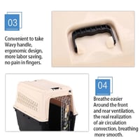 قفص تنقل ضخم للكلاب بكفرات