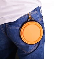 صحن بلاستيكي قابل للطي