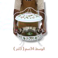 سخان بوفية علاقي شالكي أبيض.