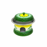 سخان حنيني غضار اخضر بغطاء