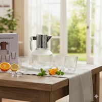 ترمس عصير مع 4 كاسات