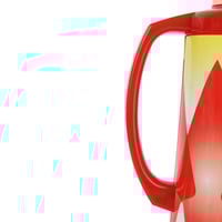 ترمس غضار أحمر