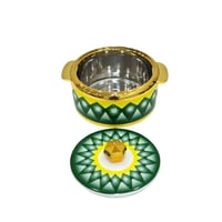 طقم حافظة غضار أخضر هندي