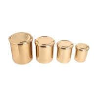 طقم علب سكر جدايد ذهبي