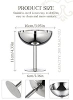 كاس حلاء استيل ايسكريم