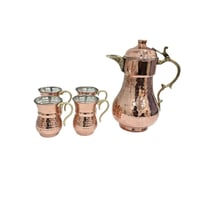 طقم جيك مع كاسات نحاس تركي