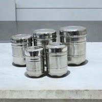 علب بهارات استيل طقم 5 قطع