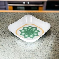 صحن ميلامين مربع عميق