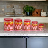 علب سكر شاي غضار