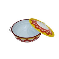 بادية غضار بغطاء (أحمر)