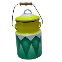 سطل سمن غضار اخضر 3لتر