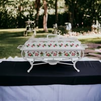 سخان بوفية شالكي أبيض مستطيل