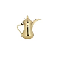 دلة بغدادي استيل 18/8 ذهبي