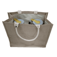 شنطة ترامس قماش بيج