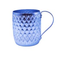 كوب منقوش فضي