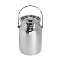 سطل حليب استيل