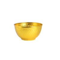 طاسة منقوش ذهبي