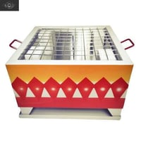 منقل القمة غضار احمر