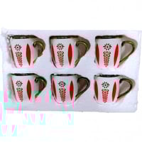 كوب بيد بدون صحن كويتي احمر