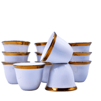 فنجان بخط مذهب