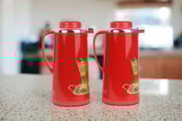 ترمس مبخرة تراثي أحمر