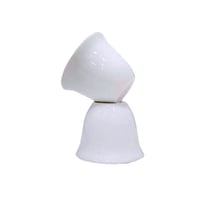 فنجان برسلان أبيض سادة صغير