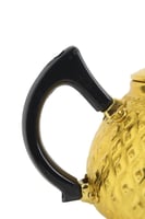 ابريق معدن منقوش تايلاندي ذهبي