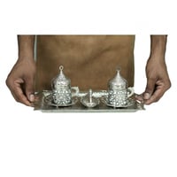 فنجان قهوة تركي نحاسي عثماني 2 فنجان