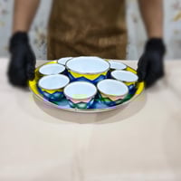 طقم تقديم صحون حلاء 10 قطعة