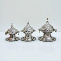 تمرية استيل فضي