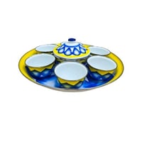 طقم تقديم حلاء غضار