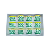 فنجان برسلان غضار اخضر